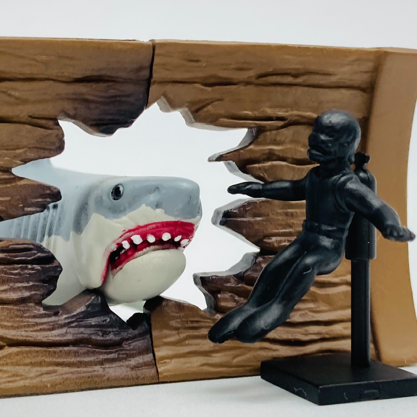 JAWS 4 Mini Figure Collection Set Part3 TAKARA TOMY Japan Great White Shark 2024