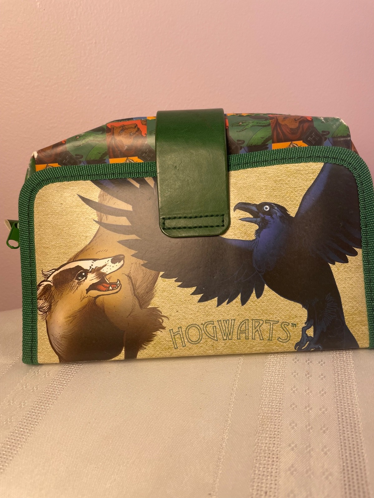 Harry Potter “Abstract Magic” Multi-Compartment Pencil Case with Original Ruler