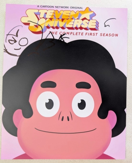 STEVEN UNIVERSE signed 8X10 PHOTO REBECCA SUGAR poster JSA COA picture