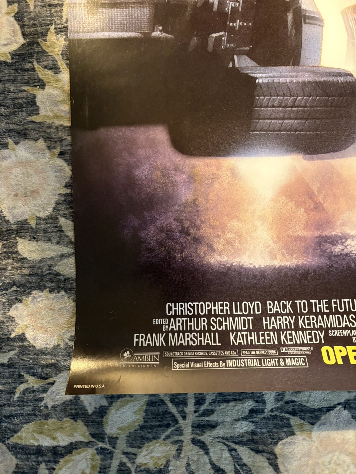 Back to the Future Trilogy Original Movie Posters Rolled 27×41 and 27×40.
