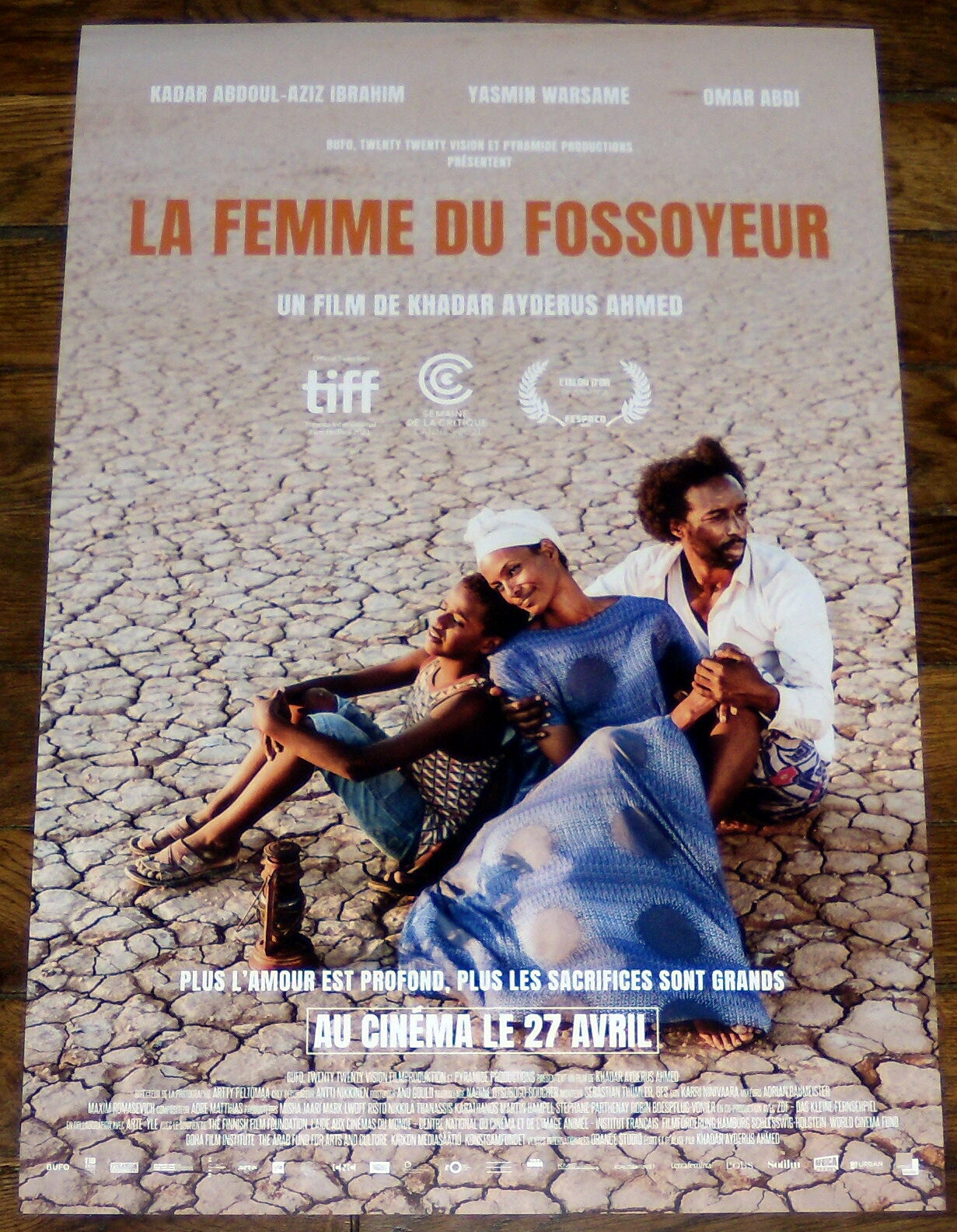 THE GRAVEDiGGER’S WiFE Khadar Ahmed Somalia Djibouti SMALL french POSTER