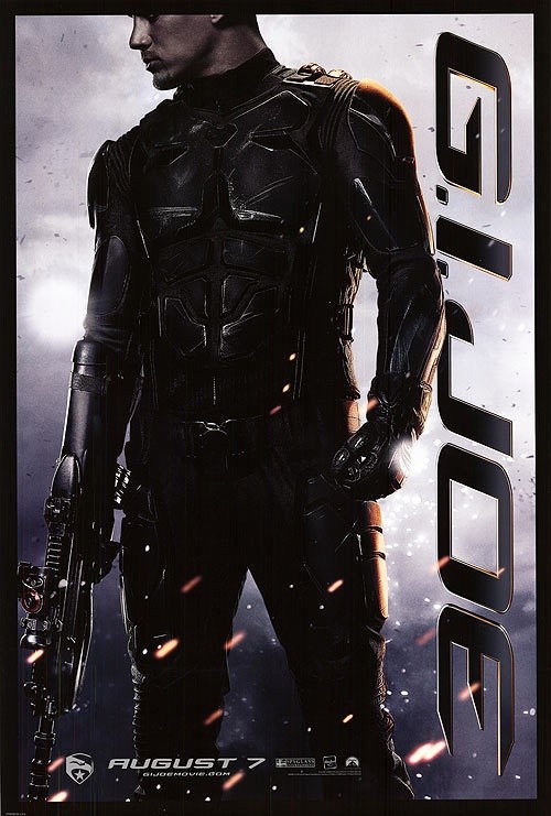 G.I. JOE RISE OF COBRA MOVIE POSTER 2 Sided ORIGINAL DUKE 27×40 CHANNING TATUM