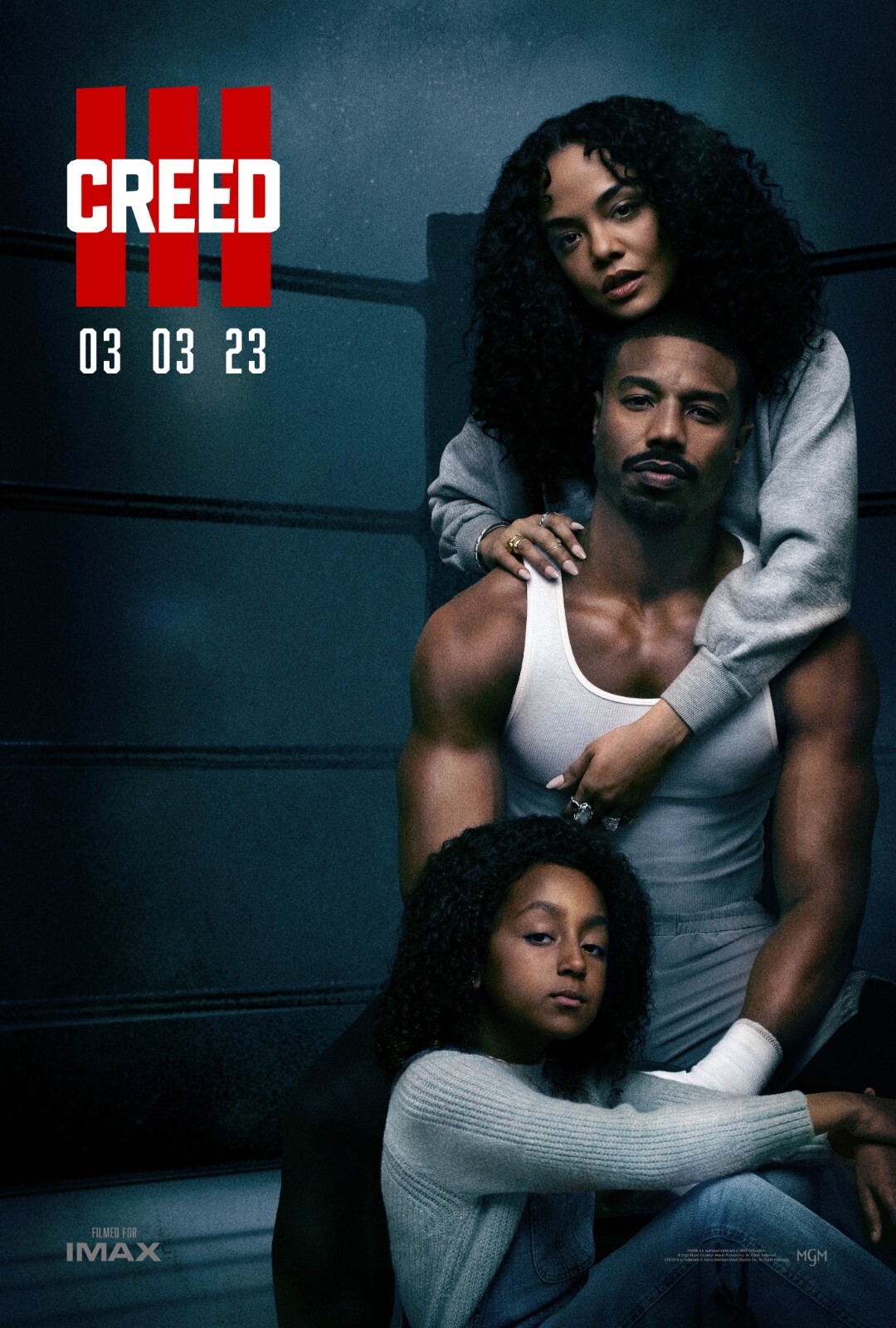 Creed III movie poster (c) – Michael B. Jordan, Tessa Thompson – 11″ x 17″