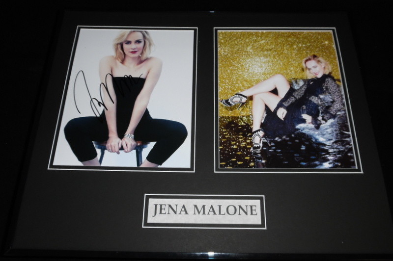 Jena Malone Signed Framed 16×20 Photo Display AW Sucker Punch