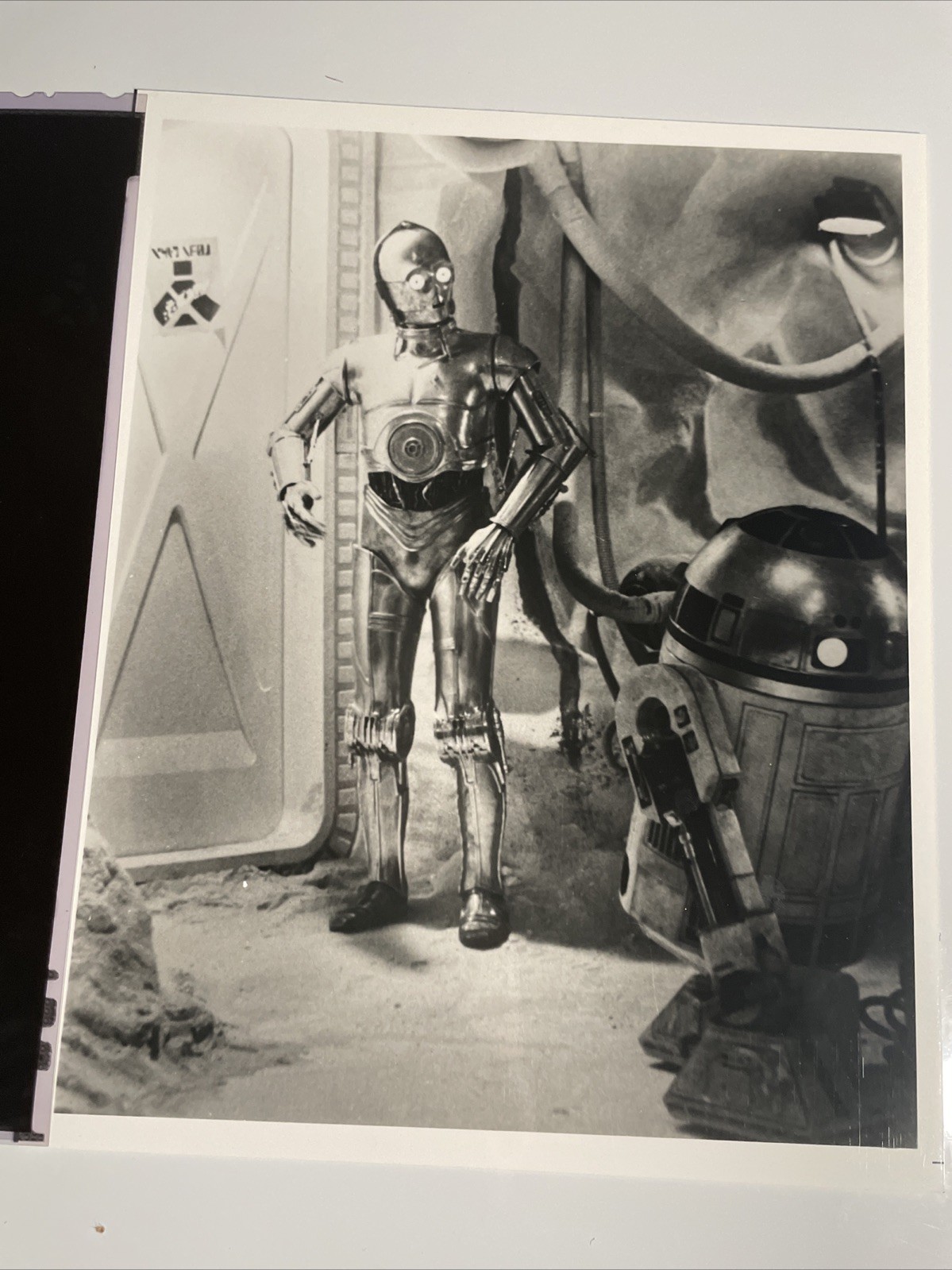 Star Wars Empire Strikes Back Behind The-Scenes Photograph picture Negatives MT