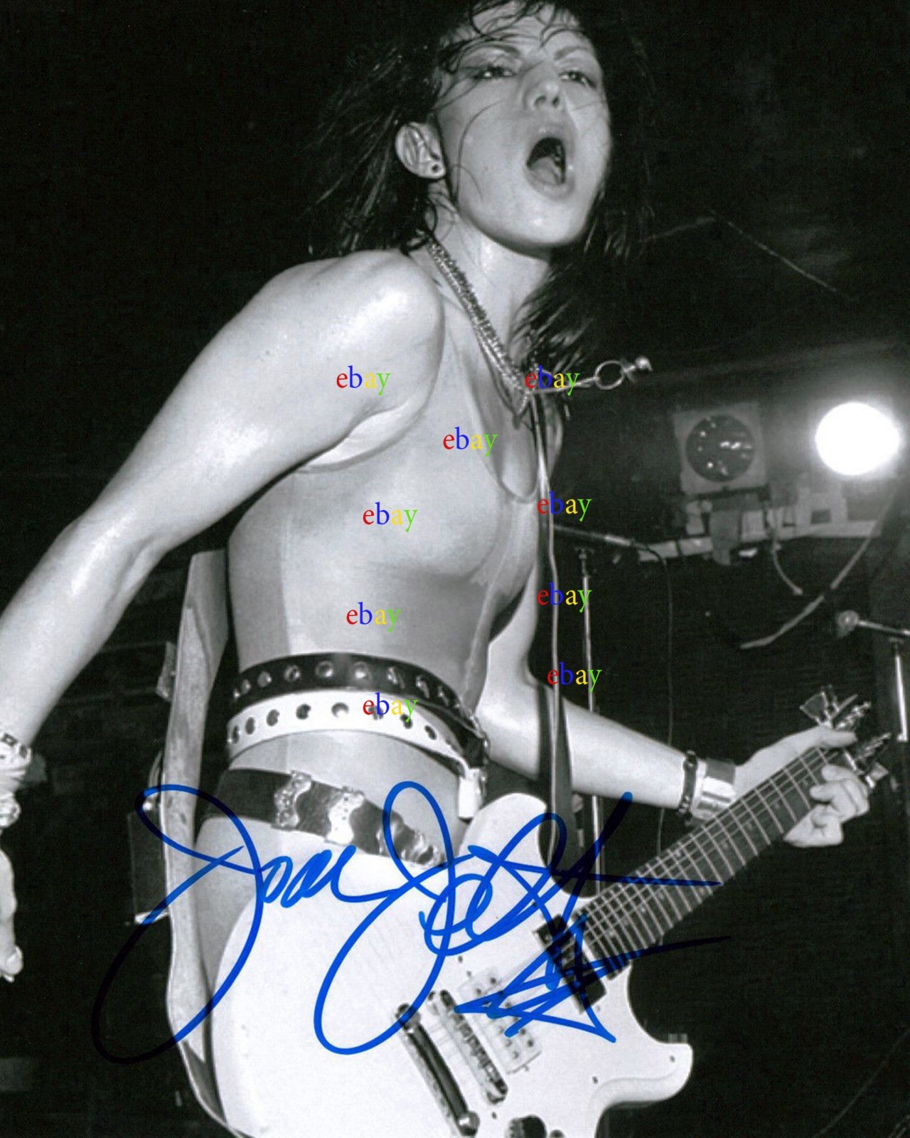 Joan Jett Autographed 8×10 Signed Photo Reprint