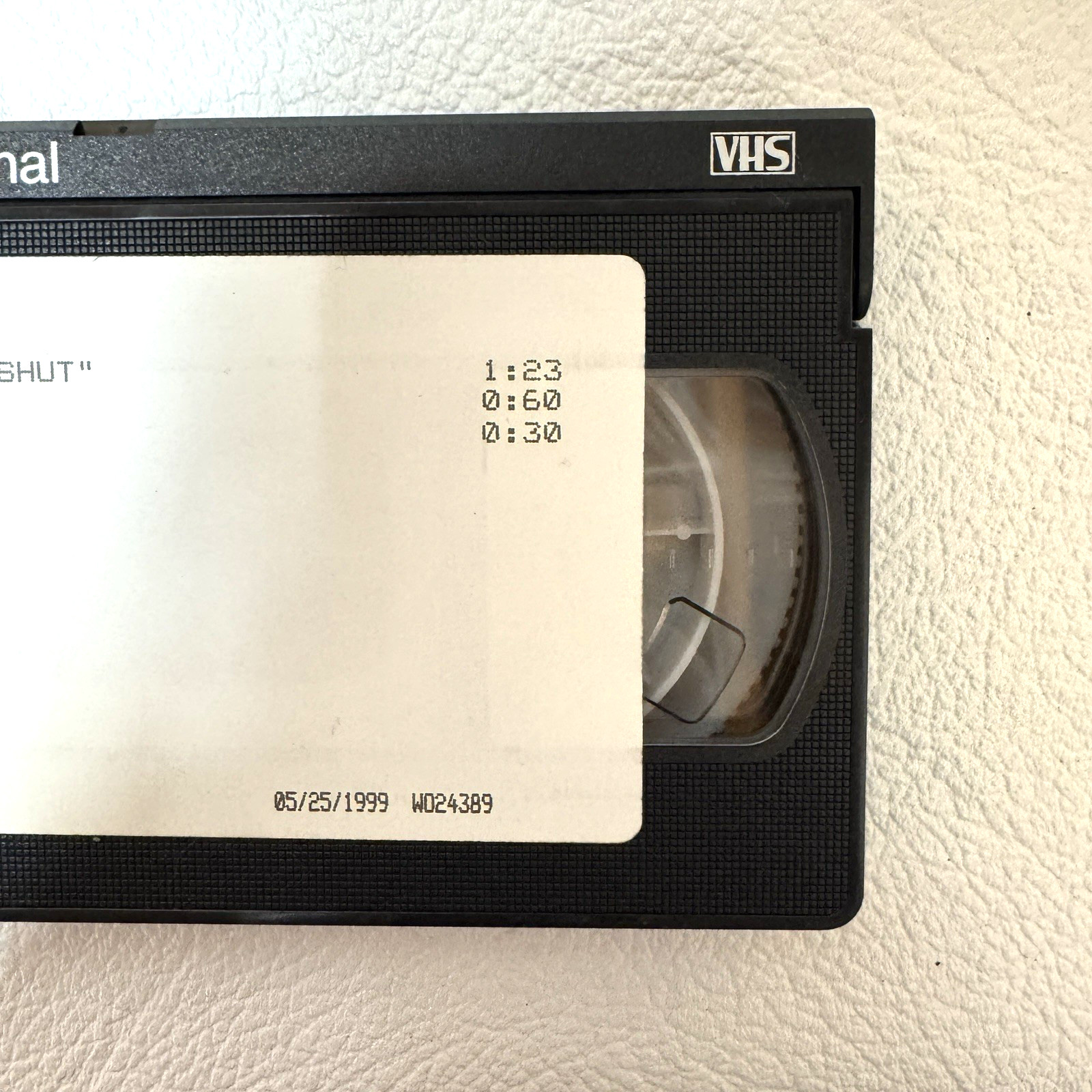1999 Columbia Eyes Wide Shut Movie TV Spots VHS Tape TV Promos