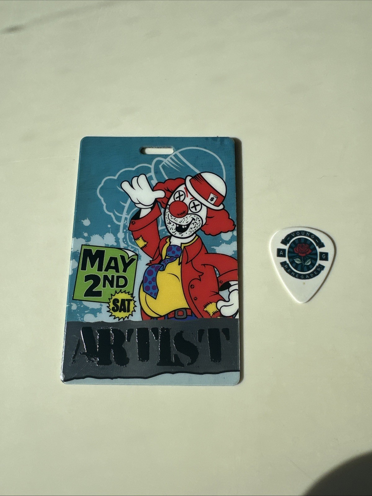 All Time Low All Access Artist Pass And Pick Bamboozle Fest New Jersey 2009