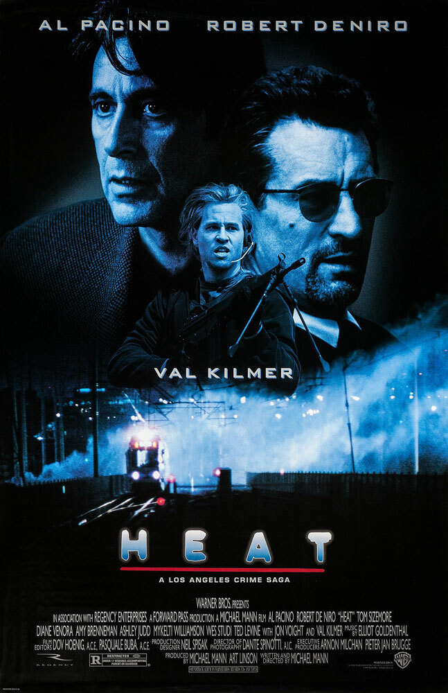 HEAT REPLICA 1995 MOVIE POSTER