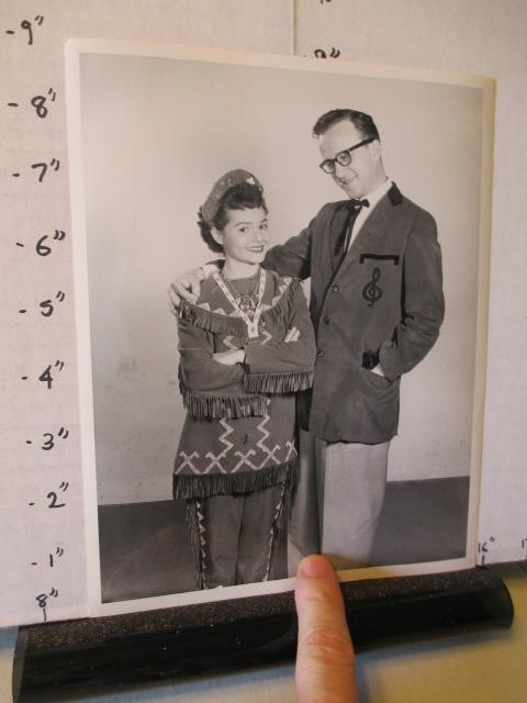 NBC TV kid show photo 1950s HOWDY DOODY puppet Bobby Nicholson Princess