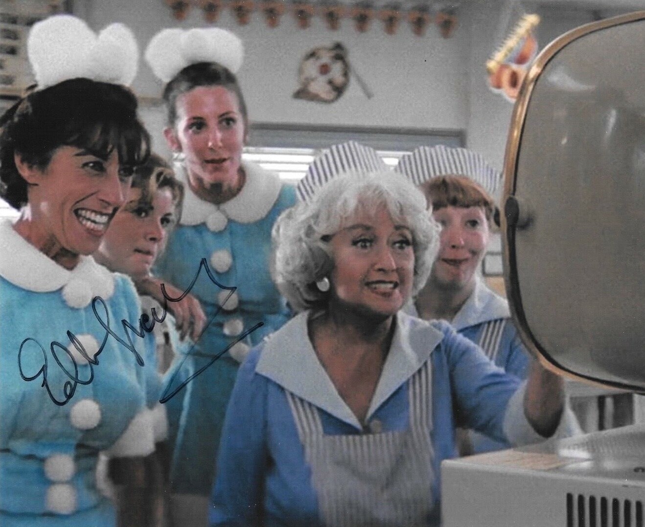 * ELLEN TRAVOLTA * signed 8×10 photo * GREASE * WAITRESS * COA * 2