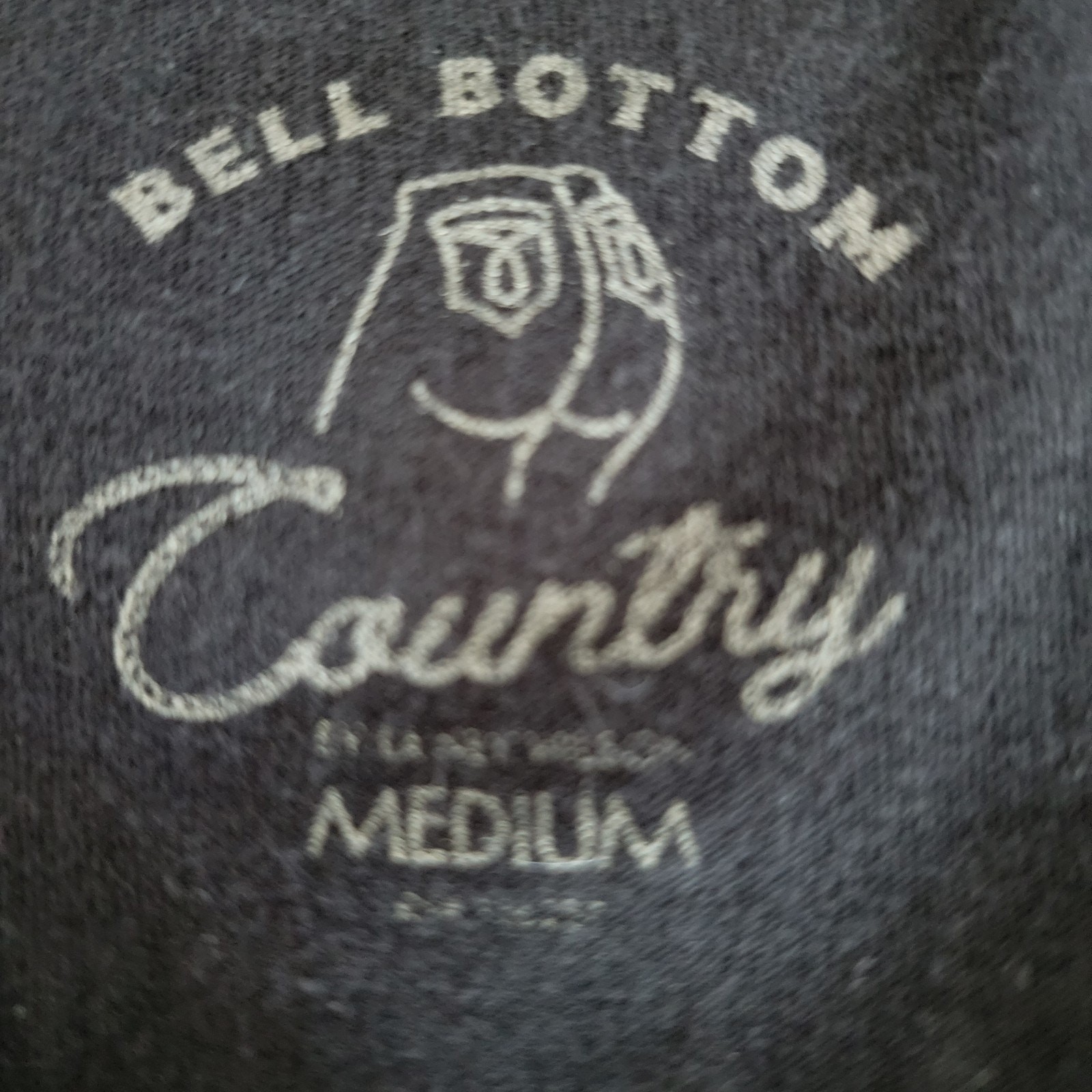 Lainey Wilson Hillbilly Hippie Tour 2023 Tee Sz M Bell Bottom Country Western