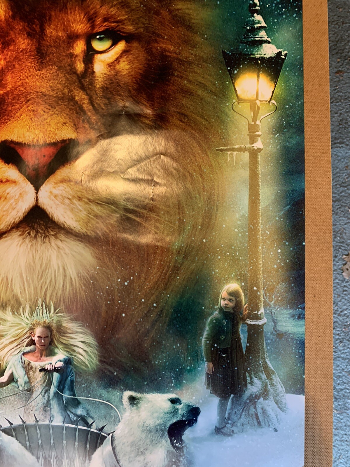 The Chronicles of Narnia (2005) original DVD/video poster – single-sided -rolled