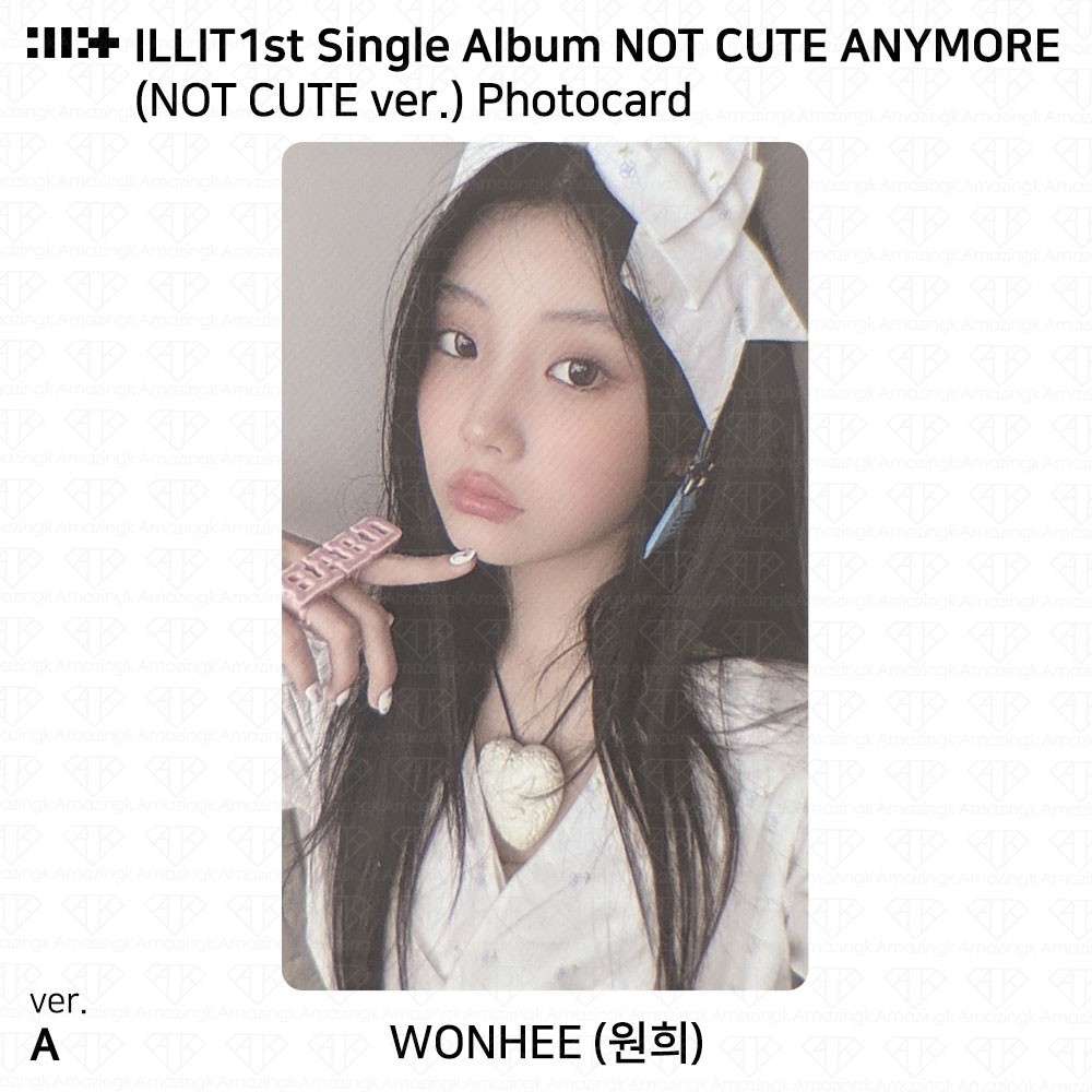 ILLIT 1st Single Album Not Cute Any More Photobook ver. Official Photocard KPOP