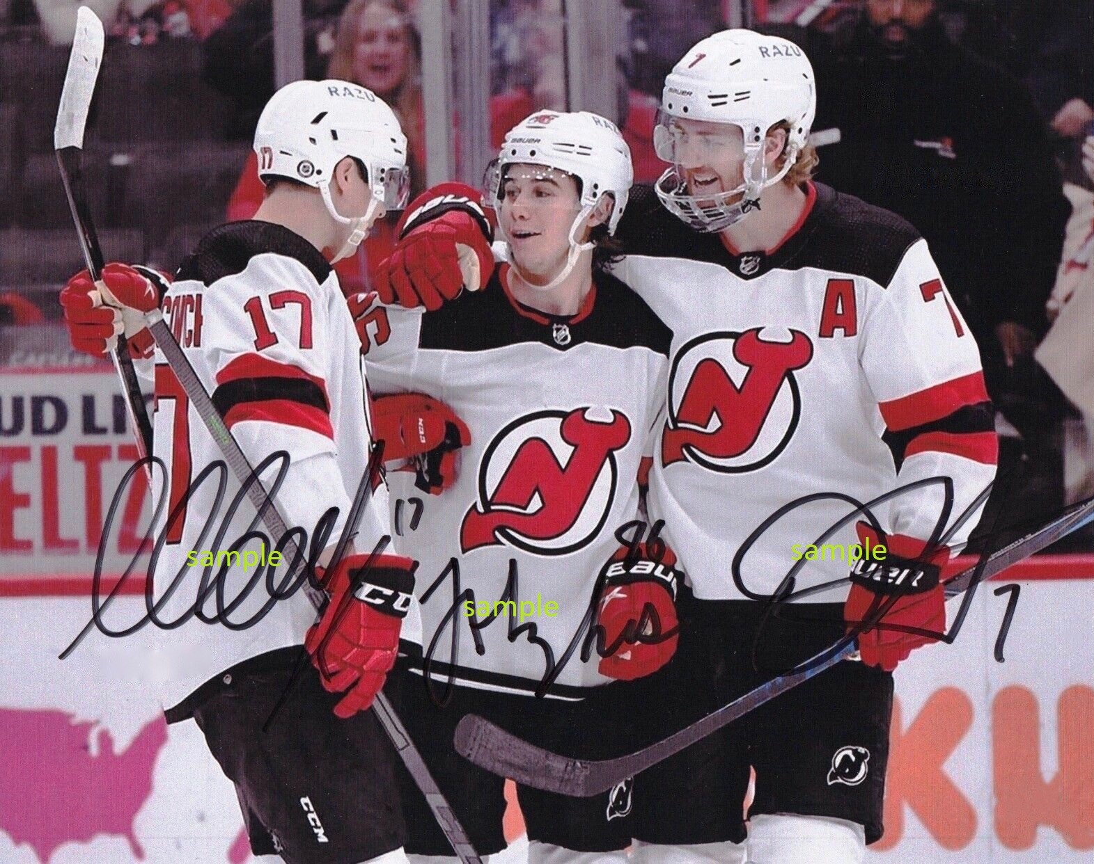 JACK HUGHES HAMILTON SIGNED 8X10 PHOTO AUTOGRAPHED REPRINT MAN CAVE GIFT DEVILS