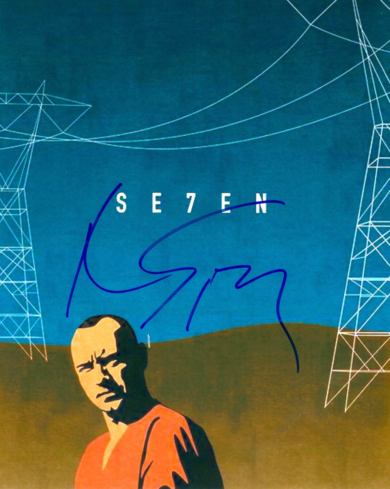 Kevin Spacey signed Se7en 8×10 Photo – In Person Proof – House of Cards, Seven