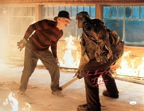 Ken Kirzinger autographed signed inscribed 16X20 photo Freddy vs. Jason JSA COA