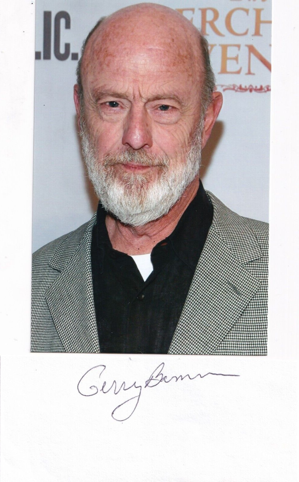 Super RARE Gerry Bamman Signed Autographed Paper Cut Photo Home Alone