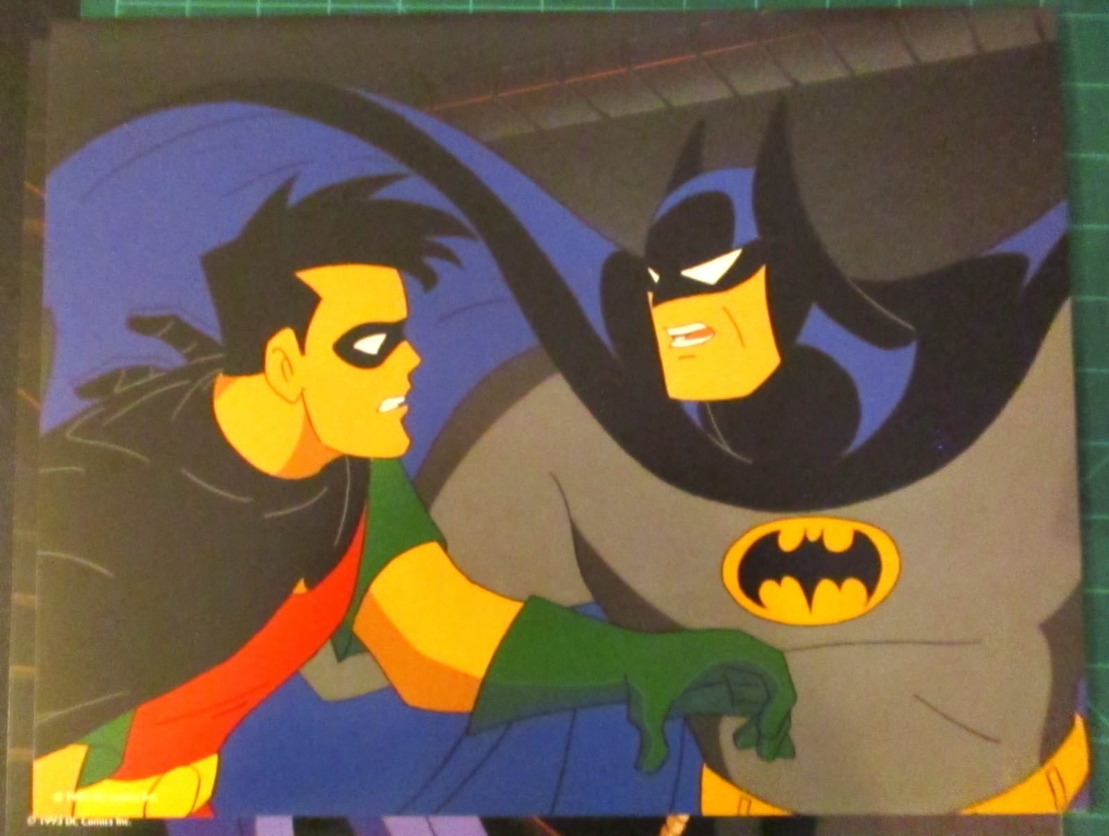 BATMAN ANIMATED SERIES TV CARDS DC COMICS SET CATWOMAN POISON IVY ROBIN MANBAT