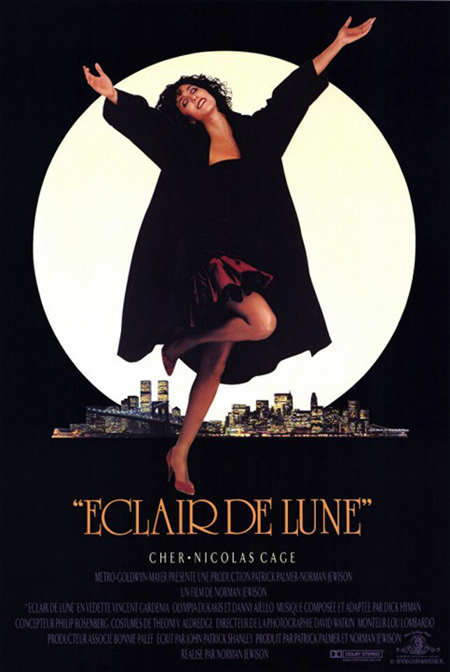 Moonstruck (1987) original movie poster US/french – single-sided – rolled