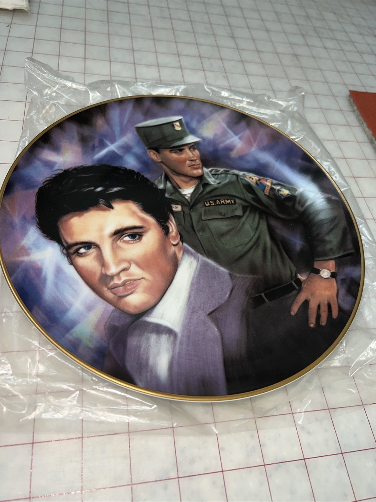 ELVIS PRESLEY Collector Plate ‘THE EARLY YEARS’ Elvis Remembered Series 1989