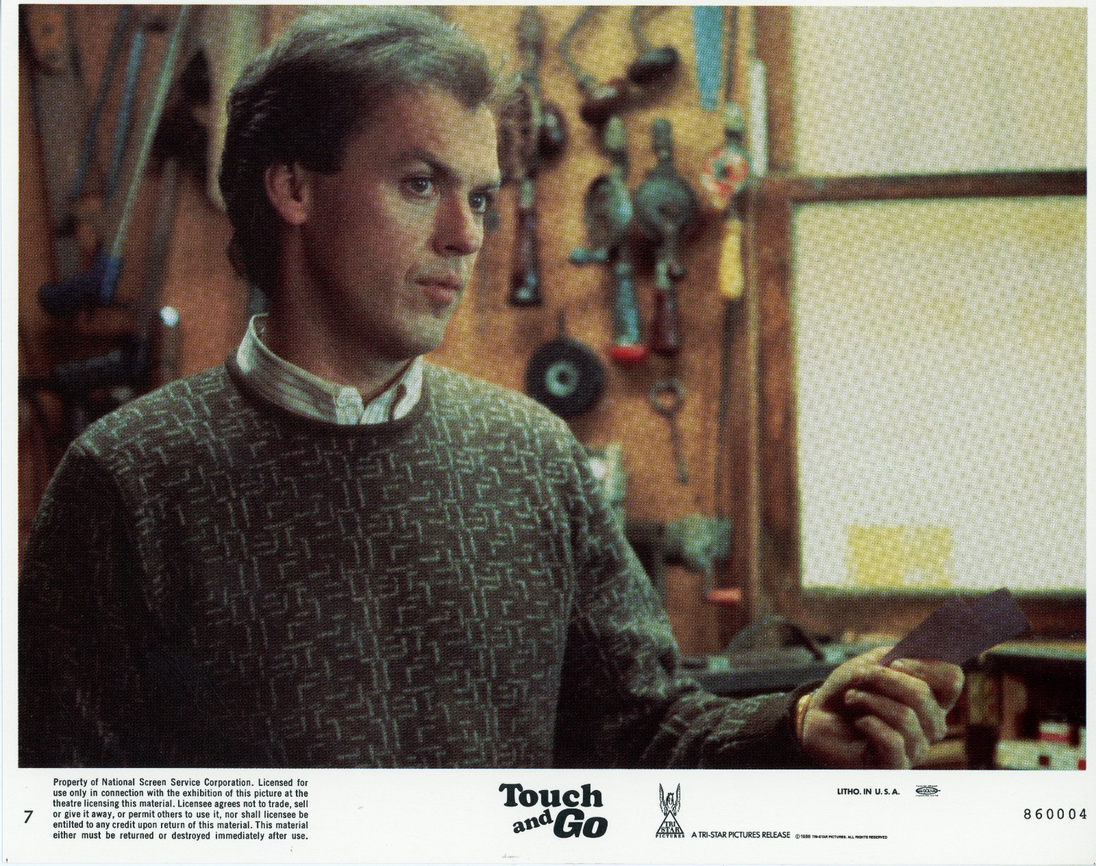 Touch and Go (1986) 8×10″ color movie photo #7
