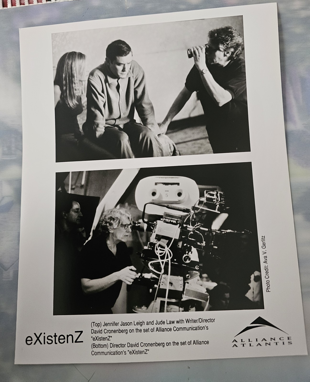 Original 8″x10″ Glossy Press Photos: David Cronenberg’s EXISTENZ / Set Of 5!