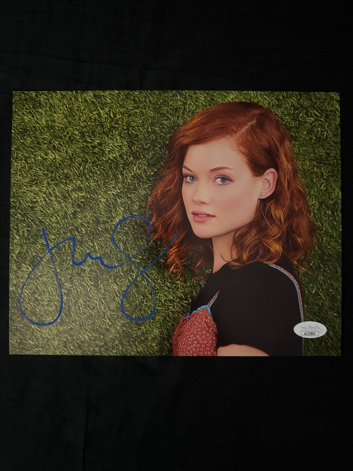 Jane Levy signed 8×10 photo W/ JSA COA
