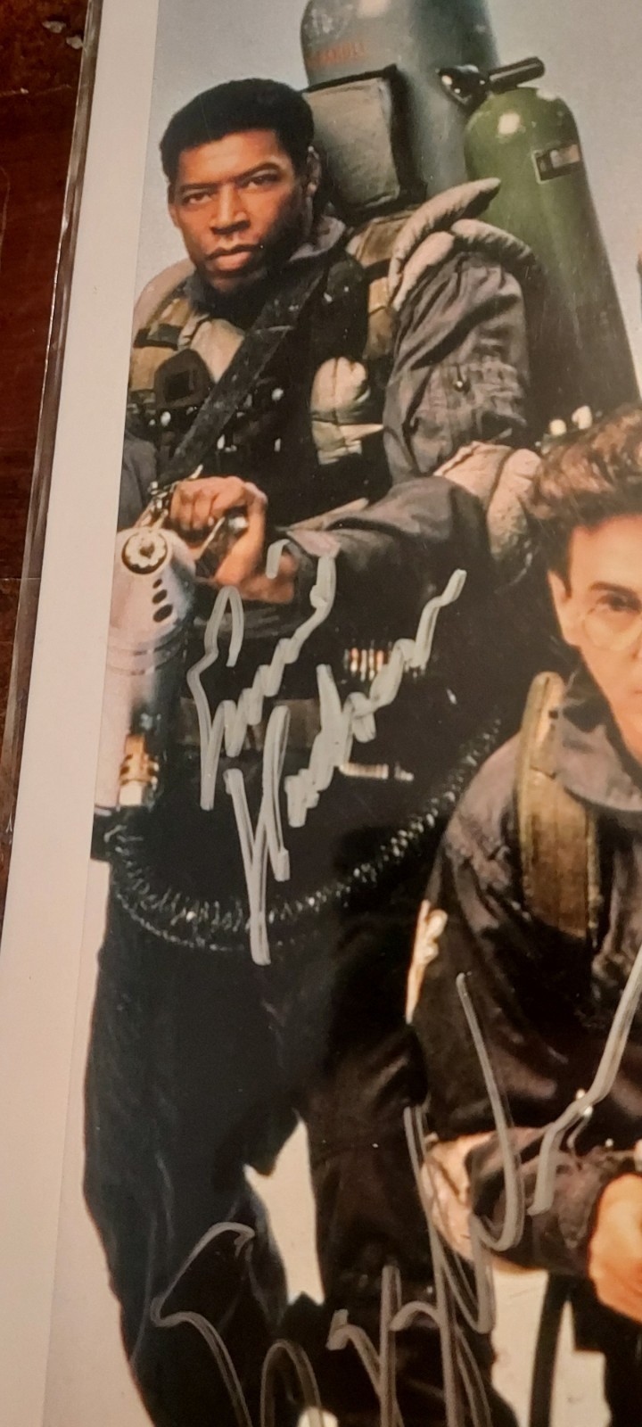Ghostbusters Autographed Photo signed by Hudson, Weaver, Murray, Ramis, Aykroyd