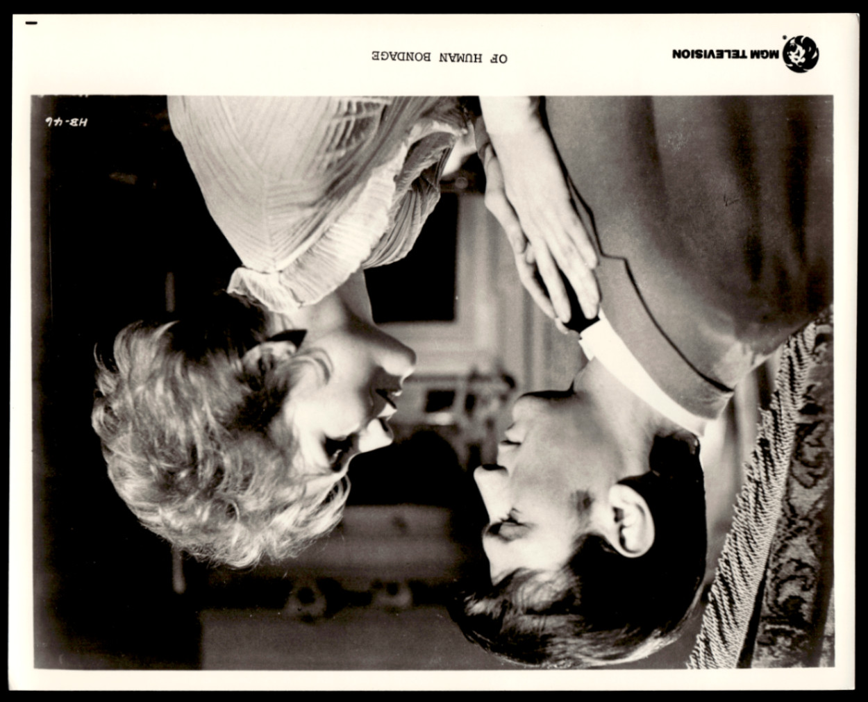 MGM Television Of Human Bondage Movie Still Photo Black & White HB-46