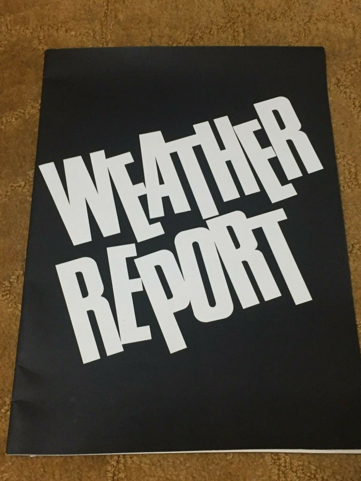 “Weather Report” Tourbook Japan Tour 1984 with Ticket
