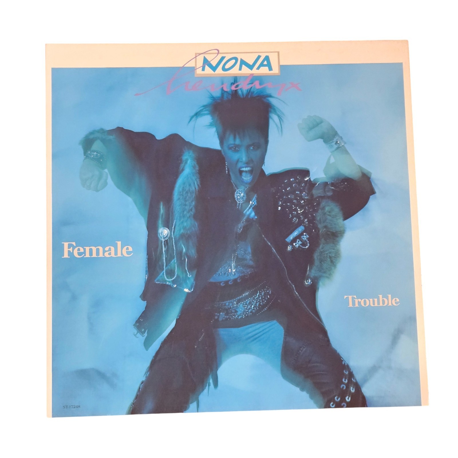 Nona Hendryx Female Trouble 1987 Promo Poster 12×12 Double Sided EMI America