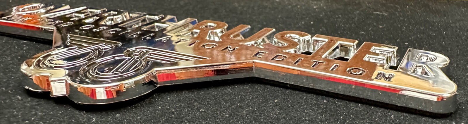 Buckaroo Banzai Oscillation Overthruster Car Auto Emblem ** Perfect Gift **