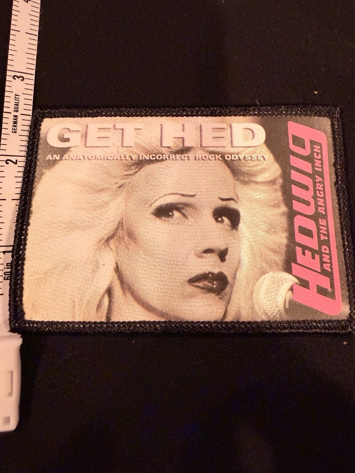 Vintage Hedwig and the Angry Inch Patch Rock Musical Cult Film Embroidered Punk