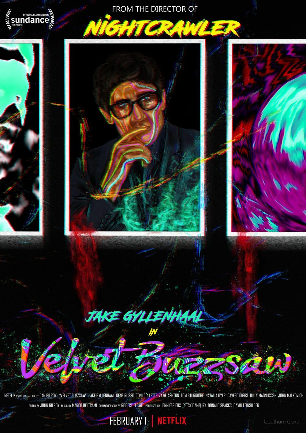 Velvet Buzzsaw Movie Poster 18” x 28” ID-1-50