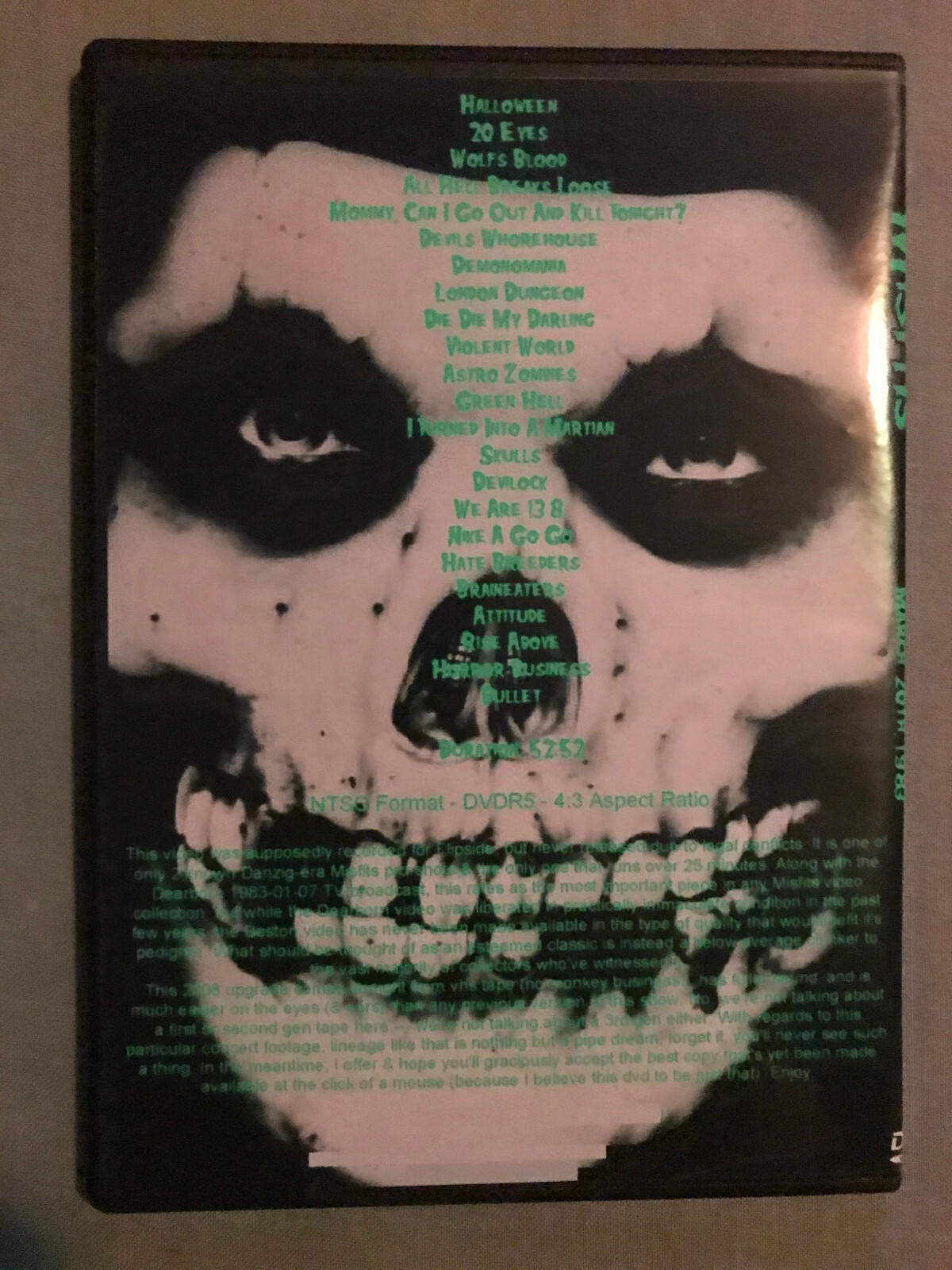 Misfits – Walk Among You – Live DVD Bulk Item LOT of 6 Danzig Samhain