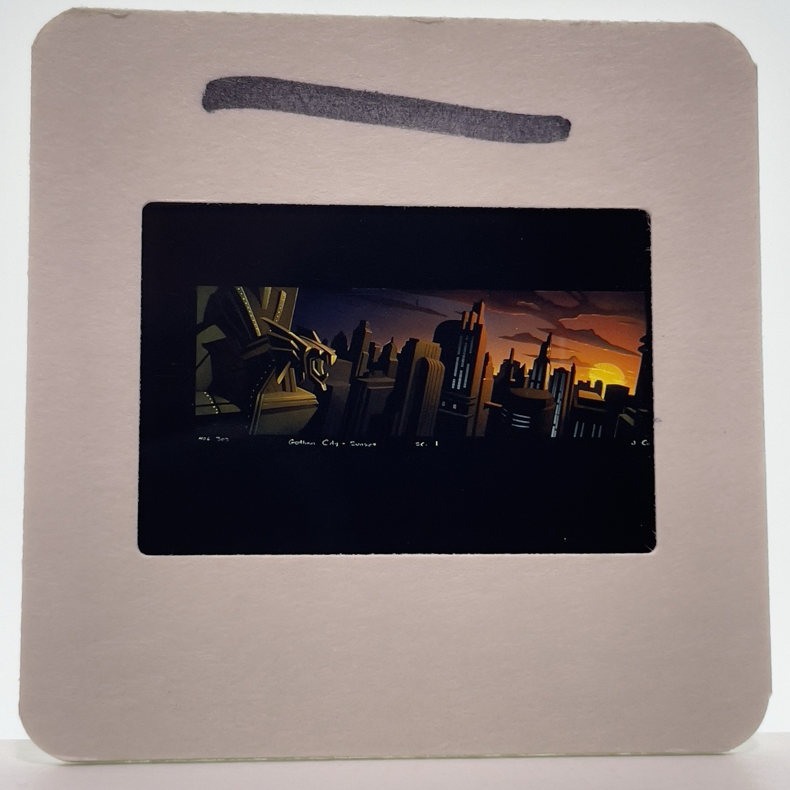 35mm Slide Batman The Animated Series TV Show 90s Vintage Publicity Promo #34