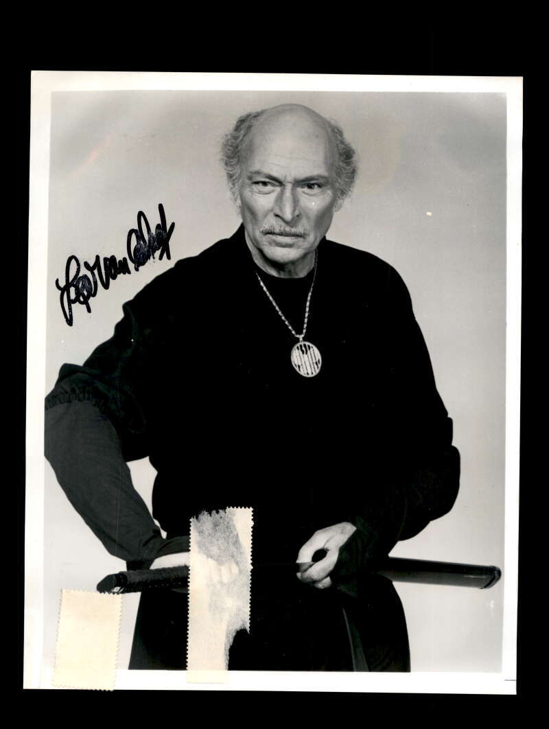 Lee Van Cleef PSA DNA Coa Signed 8×10 Photo Autograph