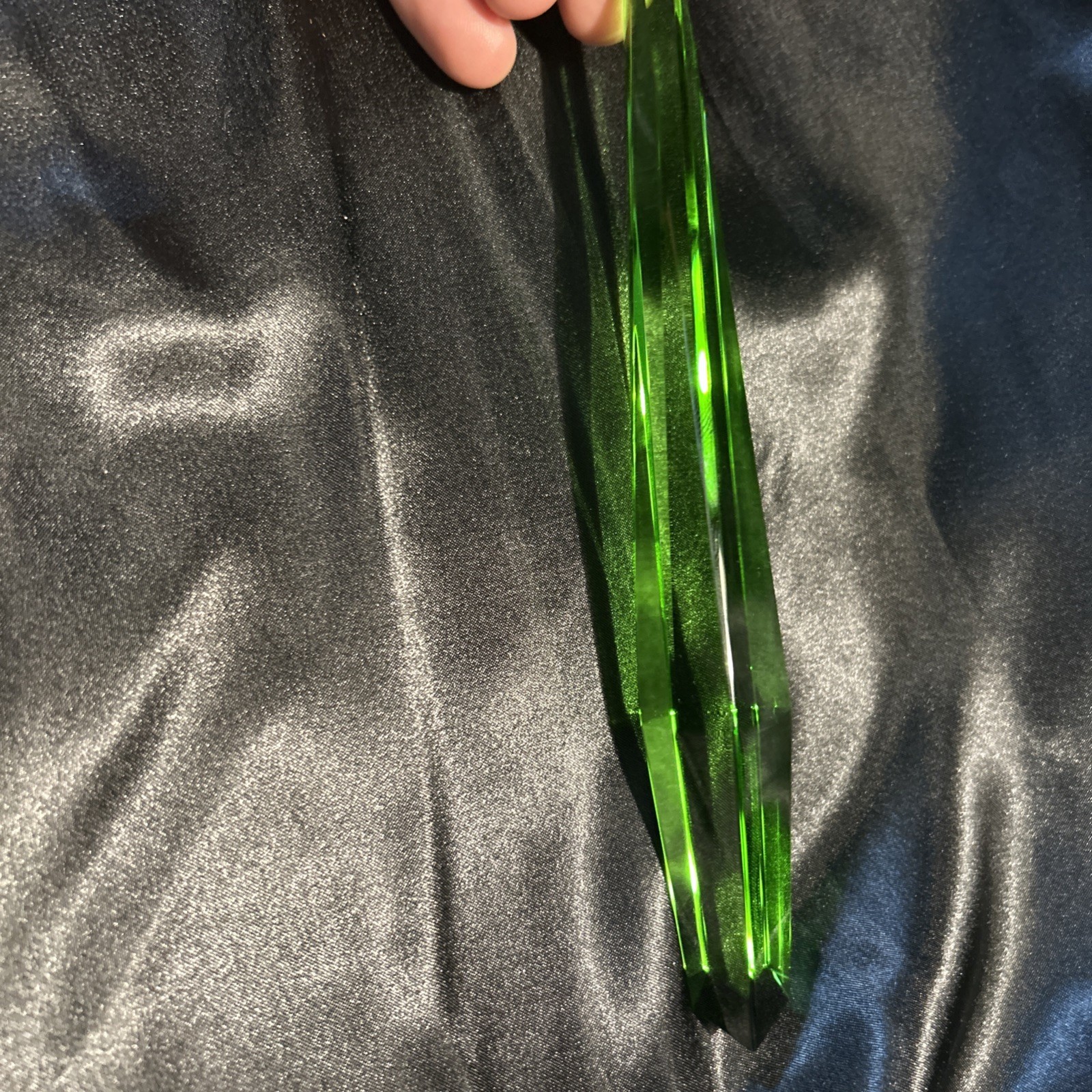 Superman Custom Prop Replica REAL Crystal, Krypton Green Fortress of Solitude