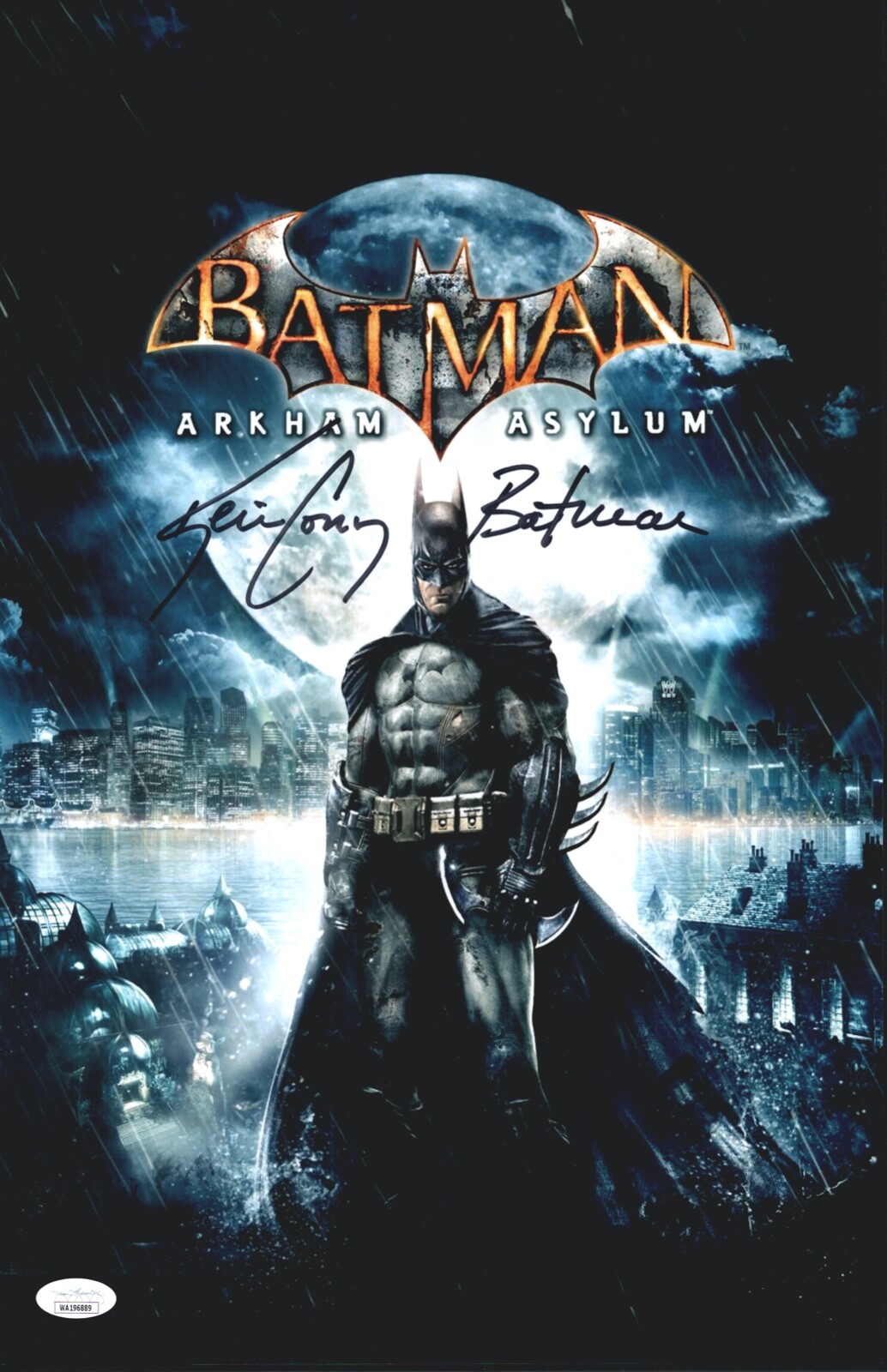 KEVIN CONROY Signed BATMAN ARKHAM ASYLUM 11×17 Photo Autograph JSA COA CERT