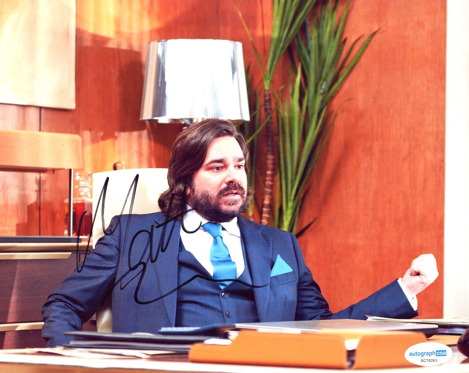 Matt Berry IT Crowd Autograph Signed 8×10 Photo ACOA