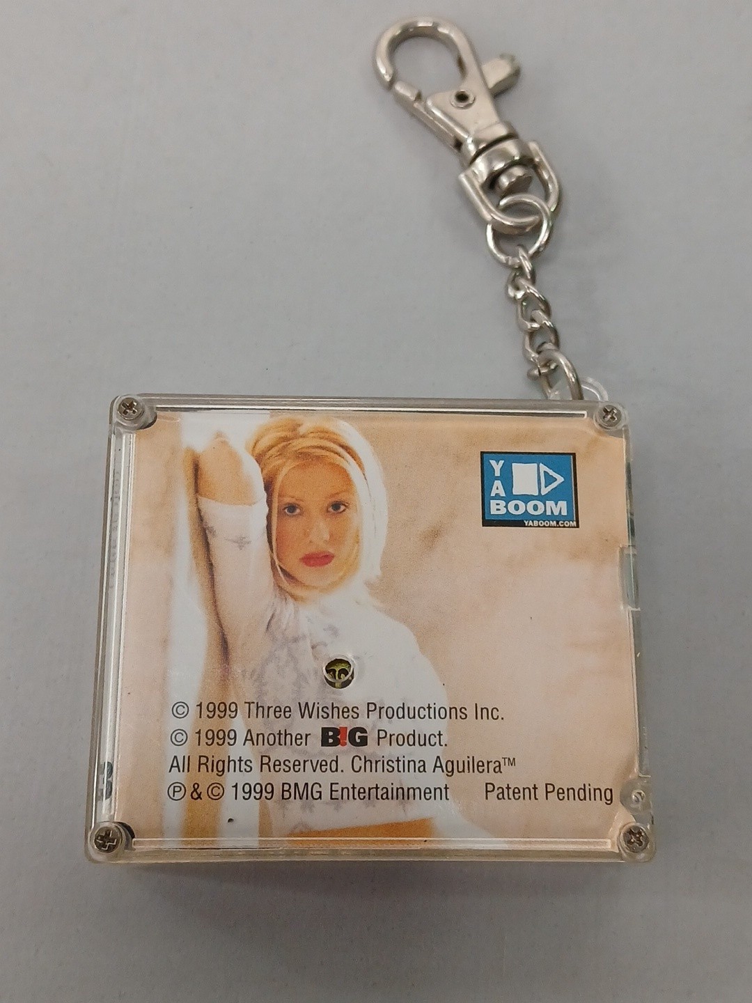 1999 Y2K Britney Spears and Christina Aguilera Digital Audio Keychains & CD Lot
