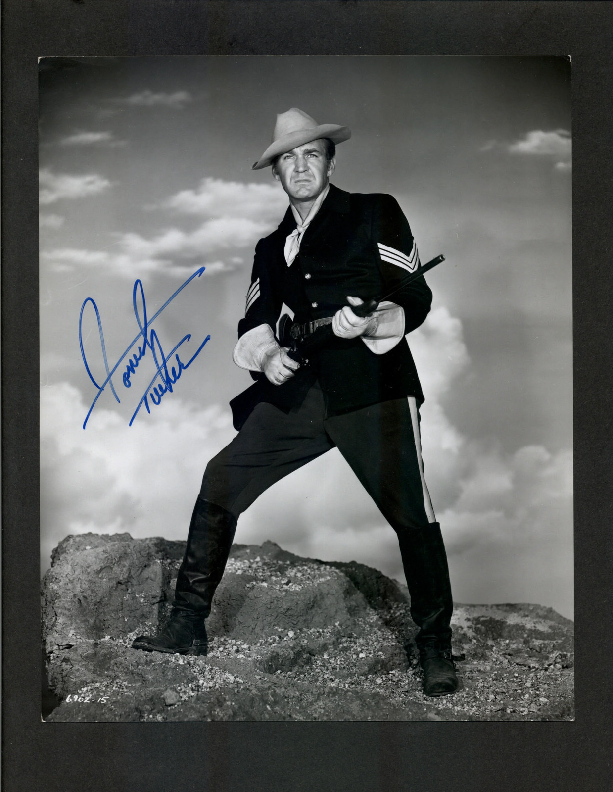 Forrest Tucker – Signed Autograph 7.5 x 9 Vintage Photo – F Troop