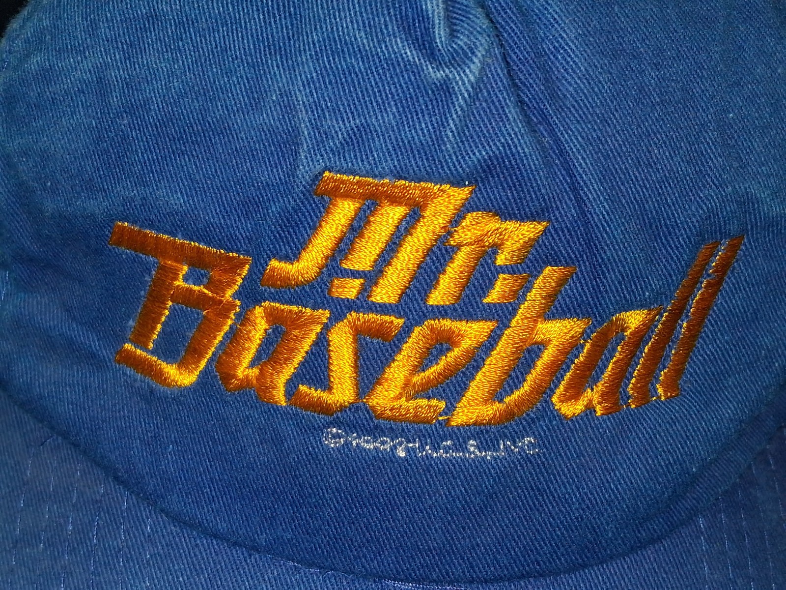 Vintage 1992 Mr Baseball Movie Promo Tom Selleck Hat Embroidered