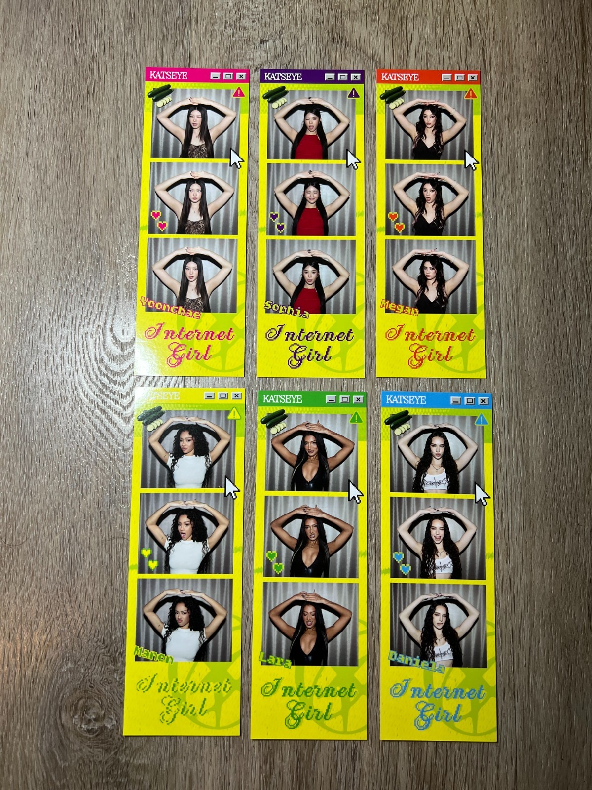 [Pick] Official KATSEYE Internet Girl Photo Strip – Free Shipping