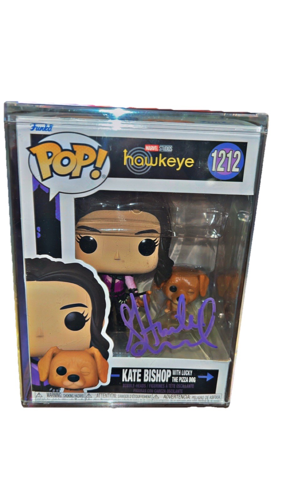 hailee steinfeld signed funko fanatics authentication