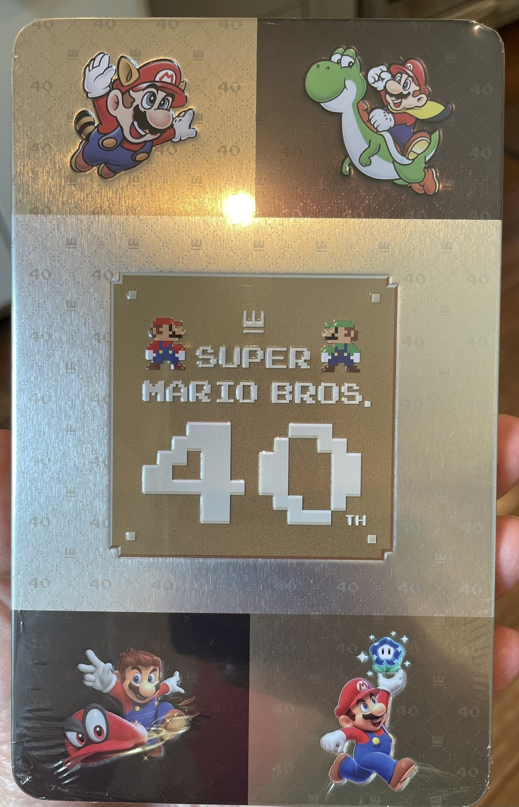 Super Mario Bros. 40th Anniversary Collectible Game Case NEW- Nintendo Switch 2