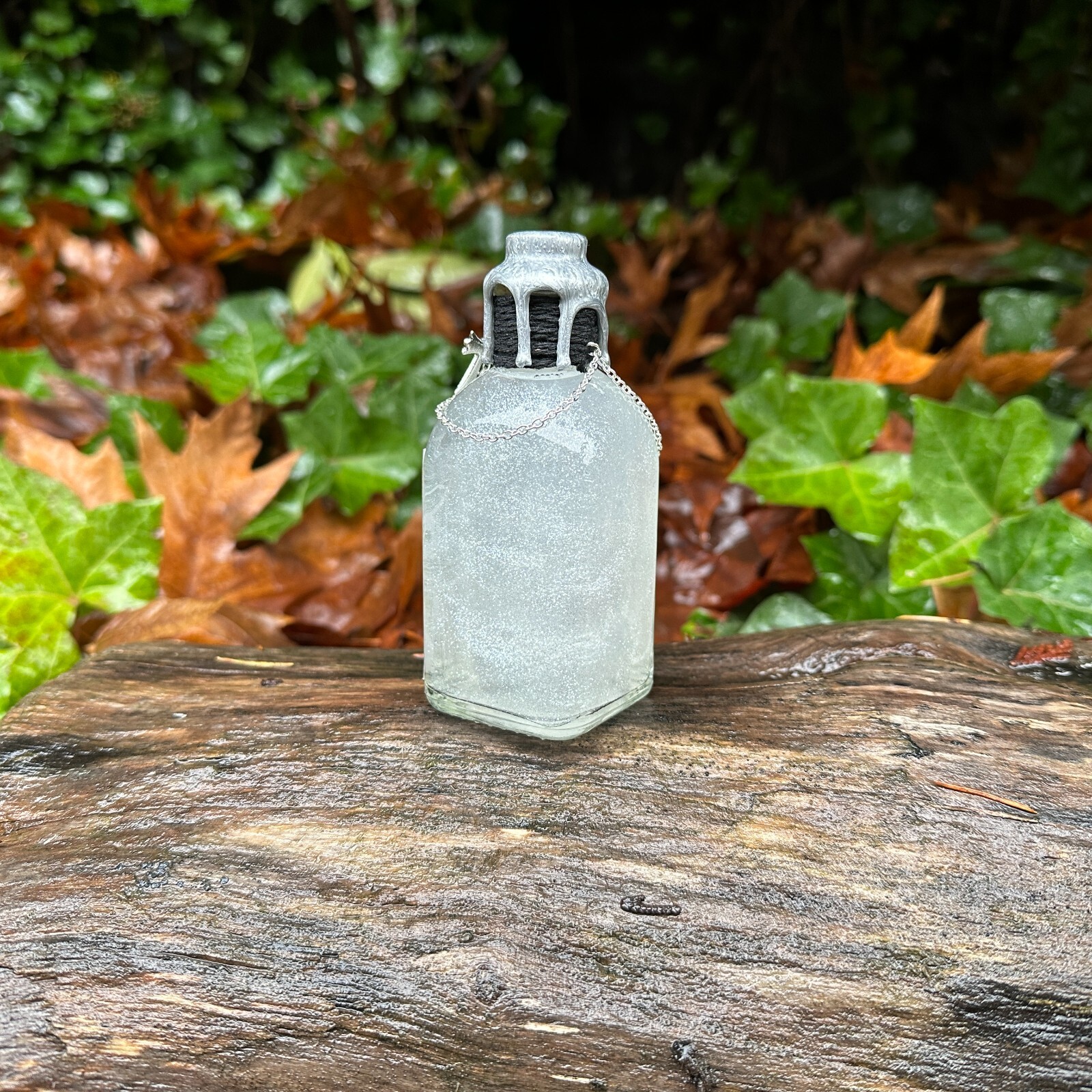 Holy Water Decorative Color Changing Potion Bottle Bookshelf Halloween Decor