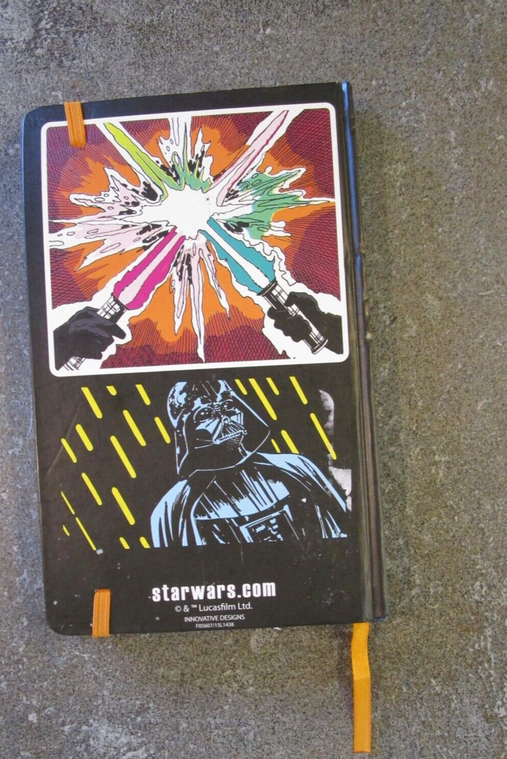 STAR WARS Disney Journal 120 lined sheets 8.25 in x 5.25 in NOTEBOOK NEW