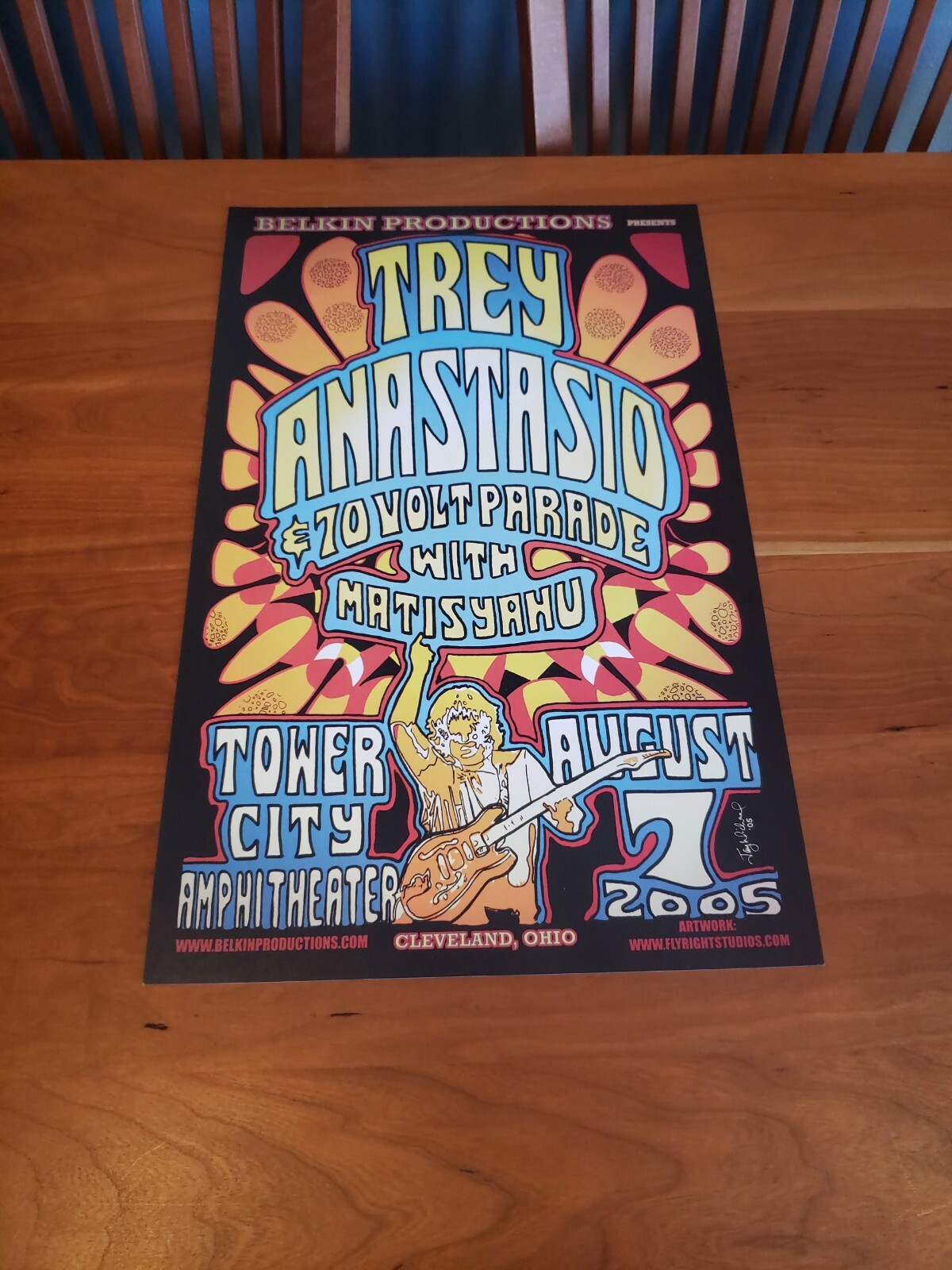 Trey Anastasio Poster 19″ x 12″